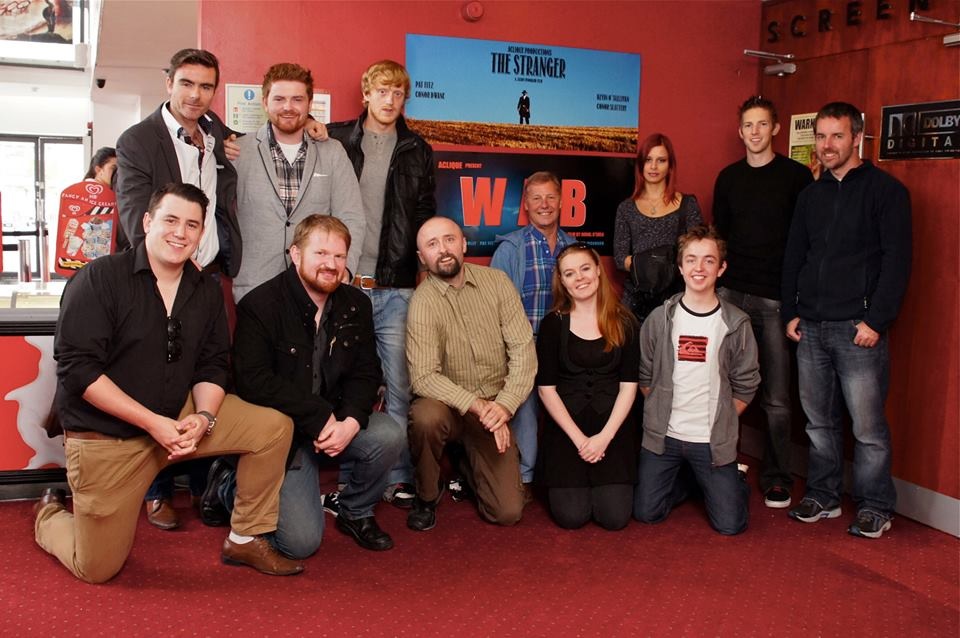 Cast and crew of The Stranger at the cinema premiere