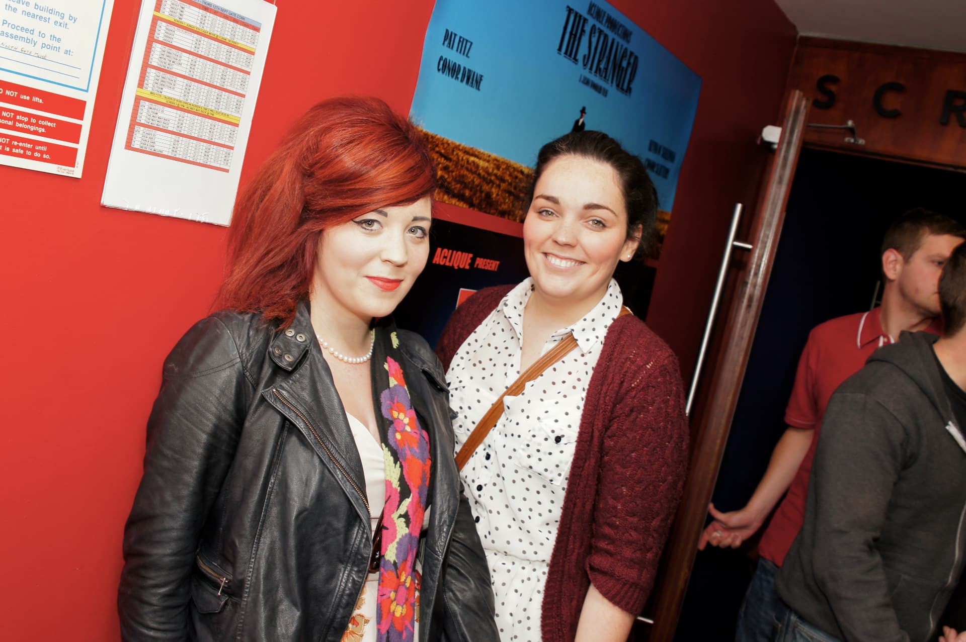 Guests at The Stranger premiere screening
