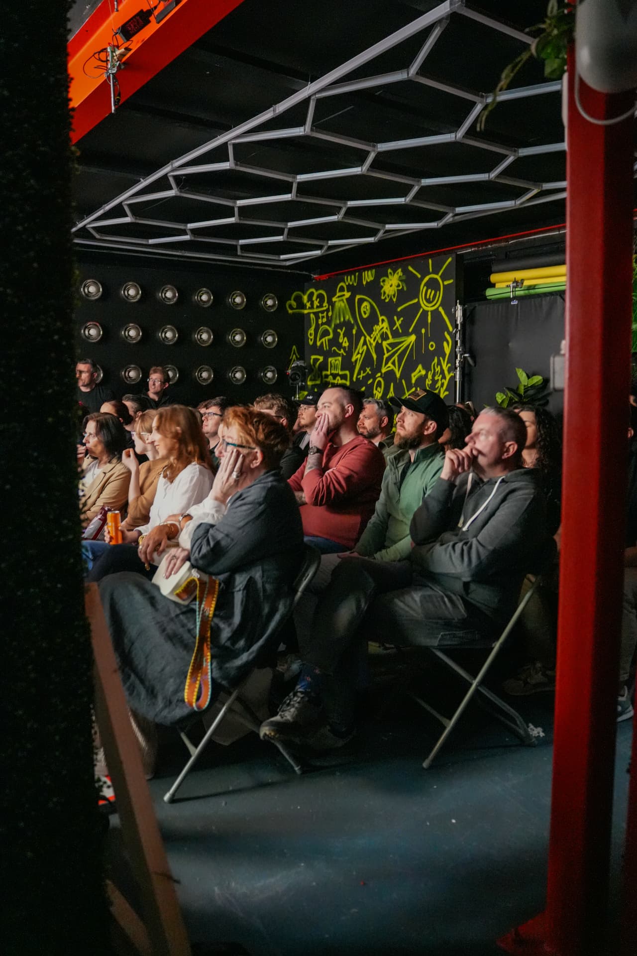 Packed audience at The Last Echo premiere screening